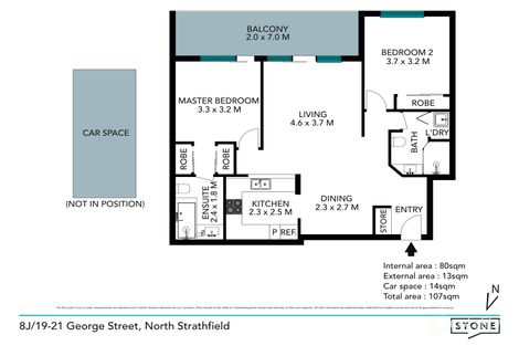 Property photo of 8J/19-21 George Street North Strathfield NSW 2137