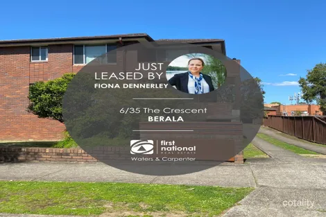 Property photo of 6/35 The Crescent Berala NSW 2141