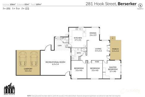 Property photo of 281 Hook Street Berserker QLD 4701