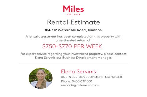 104/112 Waterdale Rd, Ivanhoe, VIC 3079