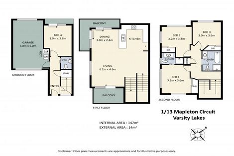 1/13 Mapleton Cct, Varsity Lakes, QLD 4227