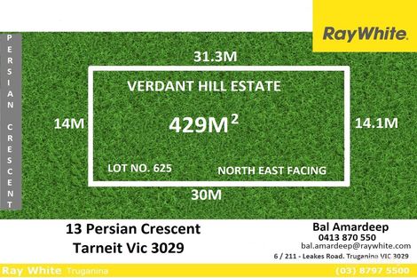 Property photo of 13 Persian Crescent Tarneit VIC 3029