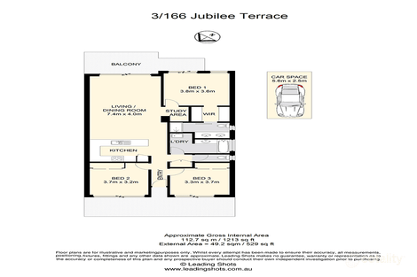 Property photo of 3/166-168 Jubilee Terrace Bardon QLD 4065
