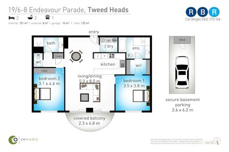 19/6-8 Endeavour Pde, Tweed Heads, NSW 2485