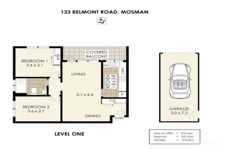 Property photo of 1/133 Belmont Road Mosman NSW 2088