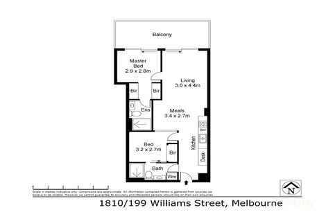 Property photo of 1810/199 William Street Melbourne VIC 3000