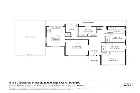 Property photo of 4 St Albans Road Evanston Park SA 5116