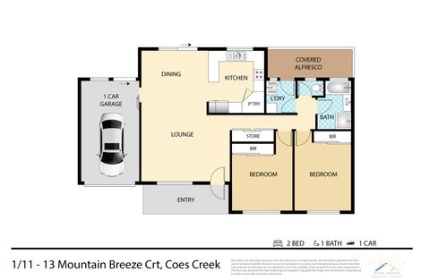 Property photo of 1/11-13 Mountain Breeze Court Coes Creek QLD 4560