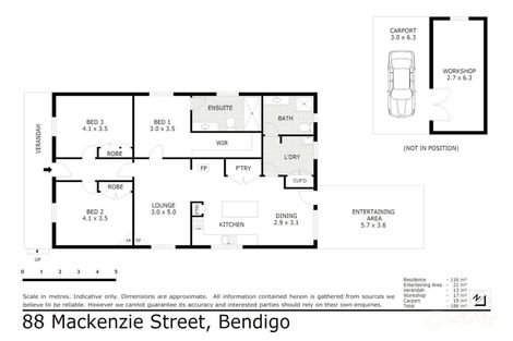 Property photo of 88 Mackenzie Street Bendigo VIC 3550