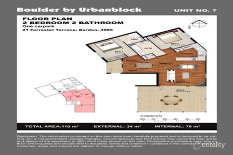 Property photo of 7/21 Forrester Terrace Bardon QLD 4065