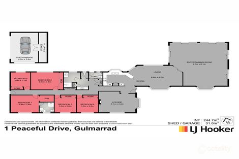 Property photo of 1 Peaceful Drive Gulmarrad NSW 2463