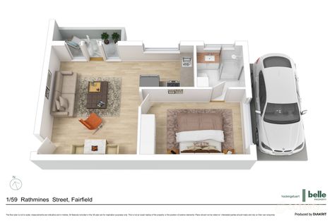 1/59 Rathmines St, Fairfield, VIC 3078