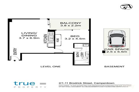 Property photo of 2/1-11 Brodrick Street Camperdown NSW 2050