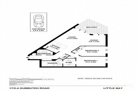 Property photo of 17/2-4 Gubbuteh Road Little Bay NSW 2036