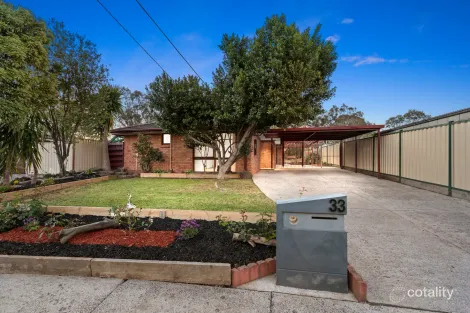 Property photo of 33 Epsom Avenue Epping VIC 3076