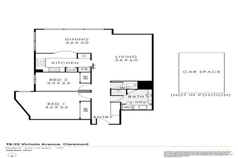 9b/25 Victoria Ave, Claremont, WA 6010