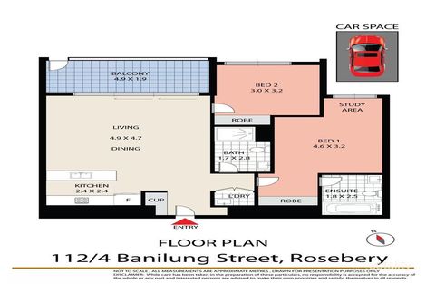 Property photo of 112/4 Banilung Street Rosebery NSW 2018
