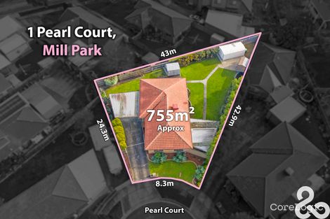 Property photo of 1 Pearl Court Mill Park VIC 3082