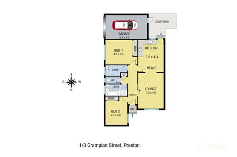Property photo of 1/3 Grampian Street Preston VIC 3072
