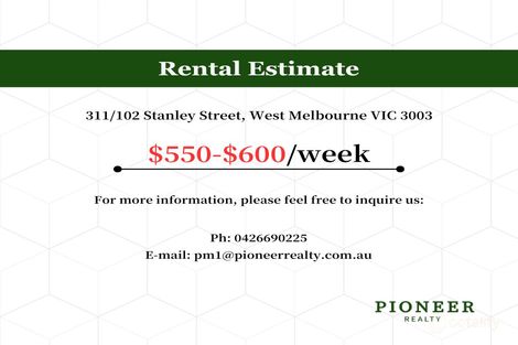 Property photo of 311/102 Stanley Street West Melbourne VIC 3003