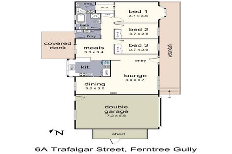 Property photo of 6A Trafalgar Street Ferntree Gully VIC 3156