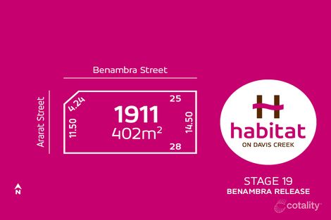 Lot 1911 Ararat St, Tarneit, VIC 3029