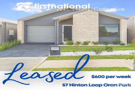 Property photo of 57 Hinton Loop Oran Park NSW 2570