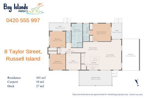 8 Taylor St, Russell Island, QLD 4184