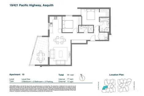 Property photo of 19/421 Pacific Highway Asquith NSW 2077