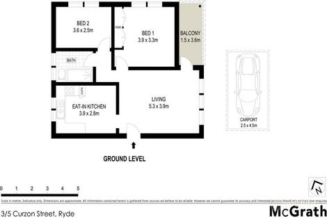 Property photo of 3/5 Curzon Street Ryde NSW 2112