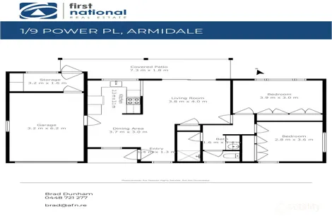 Property photo of 1/9 Power Place Armidale NSW 2350