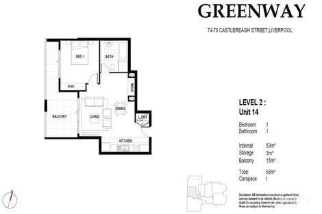 Property photo of 14/74-76 Castlereagh Street Liverpool NSW 2170
