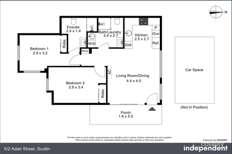 Property photo of 5/2 Adair Street Scullin ACT 2614