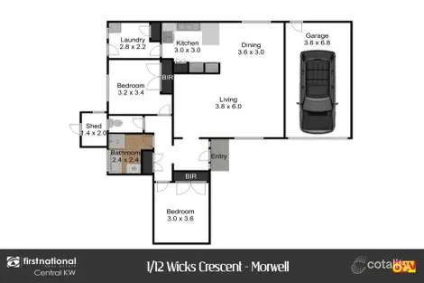 Property photo of 1/12 Wicks Crescent Morwell VIC 3840