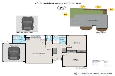 1/19 Golden Ave, Chelsea, VIC 3196