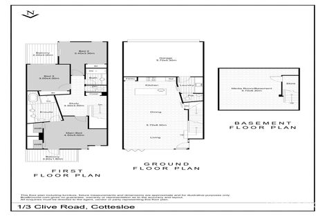 Property photo of 1/3 Clive Road Cottesloe WA 6011