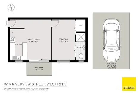 Property photo of 3/13 Riverview Street West Ryde NSW 2114