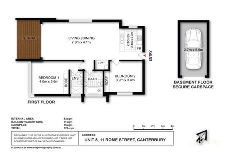 Property photo of 8/11 Rome Street Canterbury NSW 2193