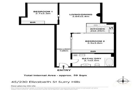 Property photo of 45/230 Elizabeth Street Surry Hills NSW 2010