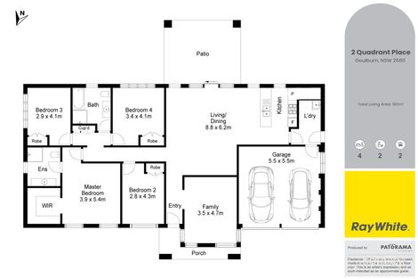 2 Quadrant Pl, Goulburn, NSW 2580