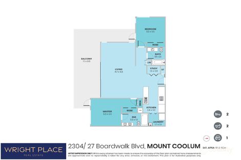 Property photo of 2304/27 Boardwalk Boulevard Mount Coolum QLD 4573