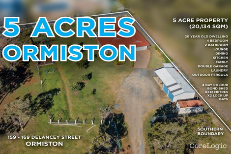 159-169 Delancey St, Ormiston, QLD 4160