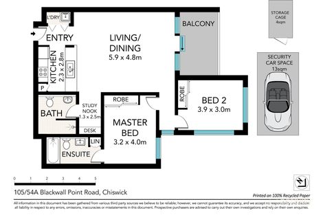 Property photo of 105/54A Blackwall Point Road Chiswick NSW 2046