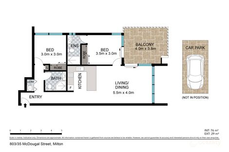 803/35 Mcdougall St, Milton, QLD 4064