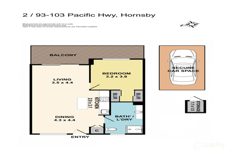 2/93-103 Pacific Hwy, Hornsby, NSW 2077
