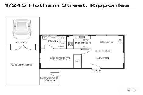 Property photo of 1/245 Hotham Street Ripponlea VIC 3185