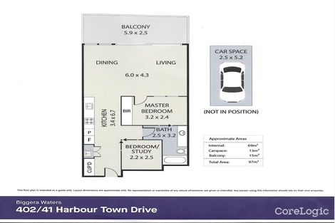 Property photo of 402/41 Harbour Town Drive Biggera Waters QLD 4216