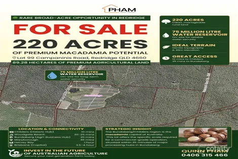 Lot 99 Campaninis Rd, Redridge, QLD 4660