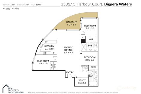 Property photo of 3501/5 Harbour Side Court Biggera Waters QLD 4216