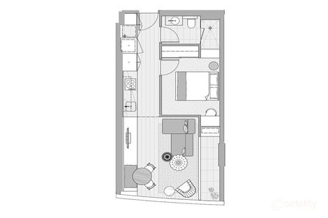 Property photo of 1BR/9-23 Mackenzie Street Melbourne VIC 3000